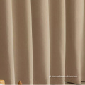 Casa usando Shading Chenille Jacquard Curtain